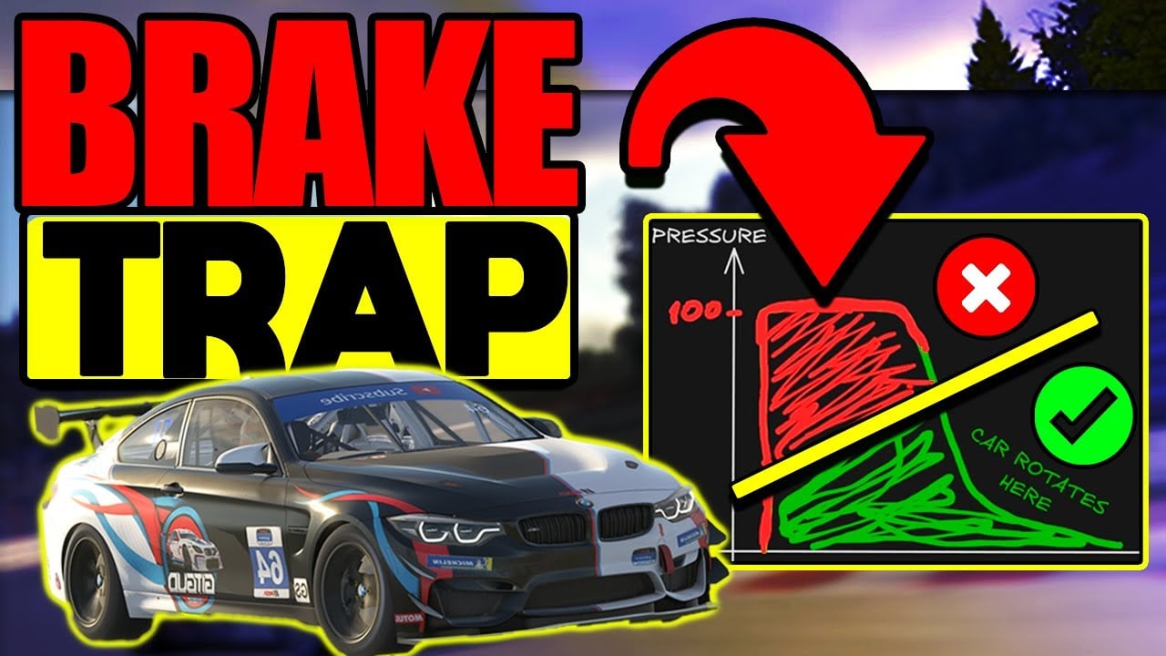 Sim Racing Brake Trap Video